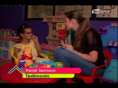 Heidi una pequeña que sonríe a pesar de las adversidades