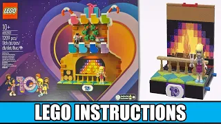 LEGO 4002022 Instructions - Employee gift - 10 Years of Friendship - Friends (Book 1)