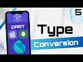 05 Dart Type Conversion int parse toString runtimeType