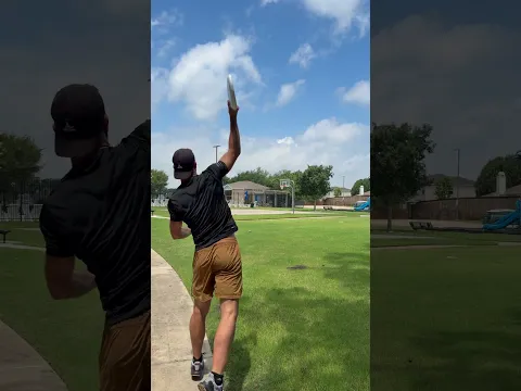 50 Yard Frisbee Trick Shot