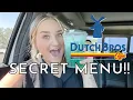 TRYING DUTCH BROS SECRET MENU ITEMS Drue Basham