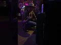 Coleman Williams IV goat under merch table pic-but-vid OG Basement Nash 22