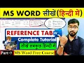 Microsoft Word Tutorial MS Word Reference tab Complete Tutorial MS Word Tutorial