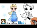 How to Draw Elsa Disney Frozen 2