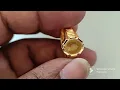 Download Lagu gold jewelry pushparagam ring. 6 grms.