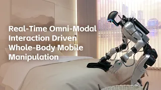 Real-Time Omni-Modal Interaction Driven Whole-Body Mobile Manipulation