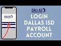 How To Login Dallas ISD Payroll Dallas ISD Payroll Login 2024