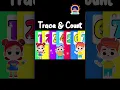 Trace Numbers 0 9 Learn to Write Count for Kids