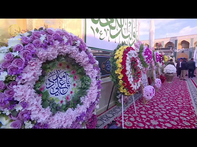 ⁣خدم العتبة العلوية المقدسة يحيون ذكرى ولادة أمير المؤمنين (عليه السلام) 1447 هـ