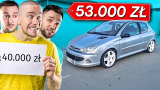 NIE WIEDZIELIŚMY, ŻE PEUGEOT 206 MOŻE TYLE KOSZTOWAĆ! - Odgadywanie cen aut