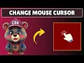 How to Change Mouse Cursor in HTML and CSS