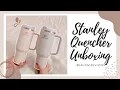 Stanley Quencher Unboxing First Impression Better than the HydroFlask Beautisleevlogs