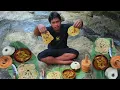 Download Lagu adventure in a very clear river and cooking amazing roti canai chicken curry