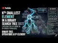 Trees L-24 Kth Smallest Element in a Binary Search tree java tamil