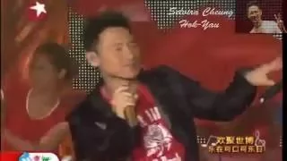 Download 张学友Jacky Cheung  张靓颖 Jane Zhang ft K'Naan Waving Flag Live MP3