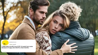 reddit cheating stories. my girlfriend crossed the line so i broke up with her.