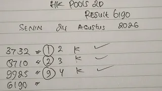 PREDIKSI HK 24 AGUSTUS 2026 HK POOLS MALAM INI RUMUS HK POOLS MALAM INI