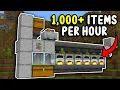 EASIEST SUPER SMELTER Minecraft Bedrock 1 21