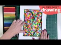 How to Make a Jim Dine Confetti Heart Art Project