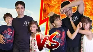 الخيال ضد الواقع   الأب والأطفال دندنها