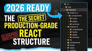 Production Grade React Folder Structure Nobody Tells You About 2026