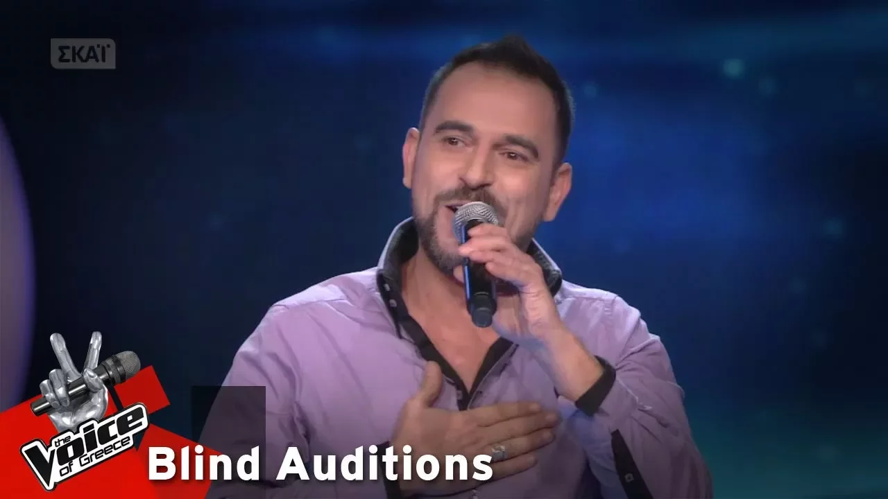 Πάνος Τσίκος - Oh sole mio | 10o Blind Audition | The Voice of Greece