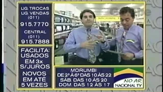 NACIONAL TV NO AR BOB GALEBE 01 06 1993