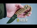 Esee Izula 360 Strider Knife Paracord Handle Wrap w Beaded Lanyard