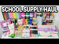 Back to School Supplies Shopping HUGE Stationery Haul 2024