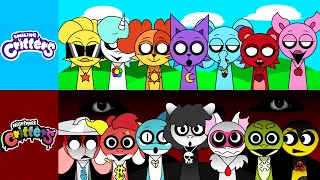 Incredibox Sprunki - Smiling Critters vs Nightmare critters