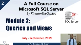 SQL Server Tutorial 2 - Identity Column Select Insert Update and Delete Queries