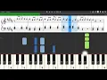 Download Lagu One Direction - Nobody Compares - Piano tutorial and cover (Sheets + MIDI) MP3