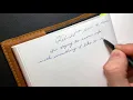 Everyday handwriting in my journal