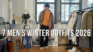 7 Casual Men's Winter Outfits 2026
