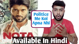 nota movie review in hindi nota movie hindi dubbed nota movie review nota vijay devarakonda