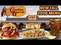 Cracker Barrel s NEW 2026 Fall Menu Lineup Review New Chicken Items Apple Inspired Menu