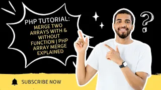 PHP Tutorial Merge Two Arrays With Without Function PHP Array Merge Explained