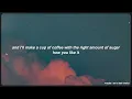 beabadoobee - coffee (lyrics)