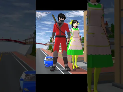 นินจายักษ์ไม่ยืด #shorts #sakuraschoolsimulator #fabaew