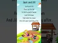 Jack and jill went up the hill nursery rhymes poem