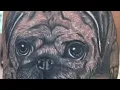 Pug dog tattoo design dog tattoo pet tattoo ideas dog lovers tattoo animal lover