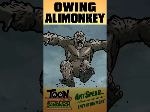King Kong cheats his Queen - TOON SANDWICH #funny #kingkong #monsterverse #comedy #animation