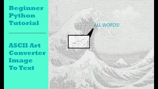 Convert Images Into ASCII Art Using Python Beginner Tutorial