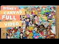 Disney Canvas Painting Full