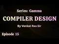Episode 15 Syntax Directed Translation 02 Compiler Design Venkat Rao Sir