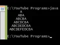 Triangle Program In Java Java Technocrat Hindi