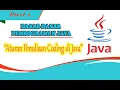 Dasar-Dasar Pemrograman Java Struktur dan Aturan Penulisan Coding 1