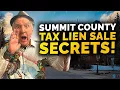 Summit County Ohio Tax Lien Sale - What You Need To Know