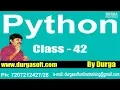 Learn Python Programming Tutorial Online Training by Durga Sir On 24-03-2018