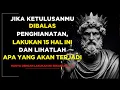 Download Lagu Ketika Ketulusanmu Dibalas Penghianatan, Lakukan 15 Cara Ini | Filsafat Stoikisme